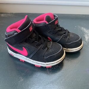 Nike Air Jordan Hot pink High Top 6C Toddler
